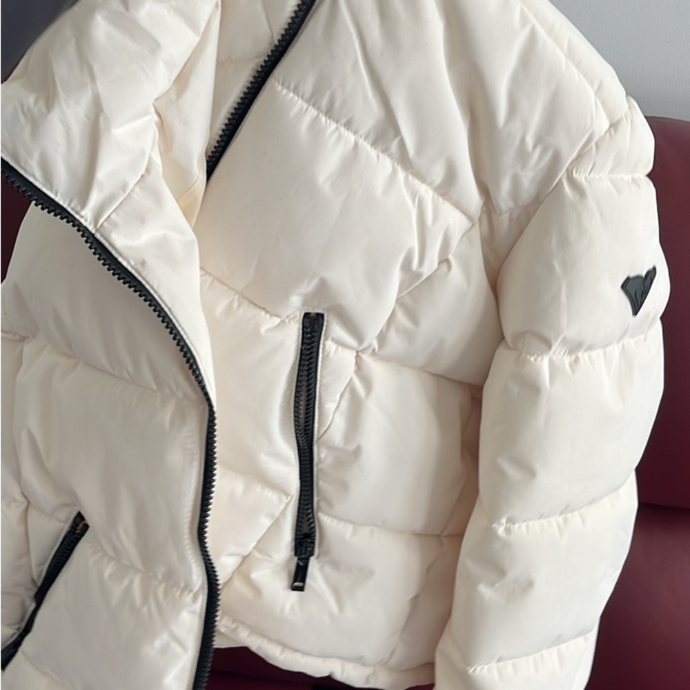 Roxy Cream Puffer Jacket